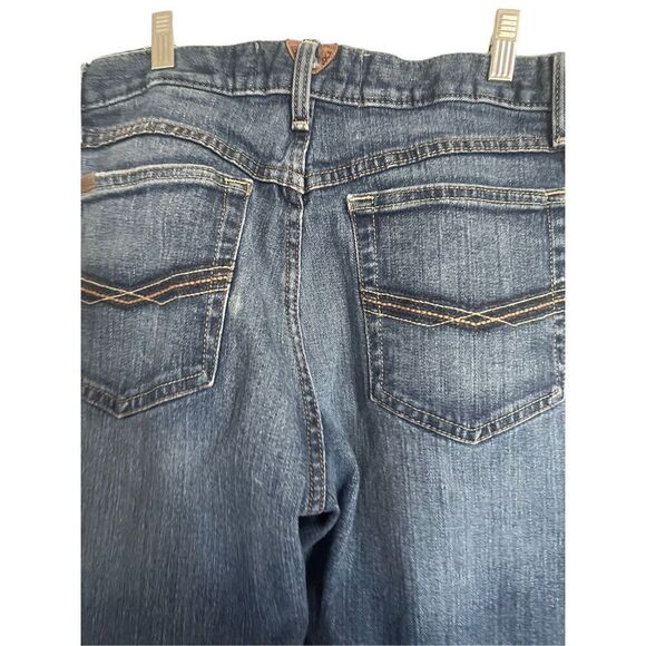 Ariat Denim M3 Loose Mens Blue Dsrk Wash Stackable Straight Leg Jeans Size 32 - Picture 7 of 14